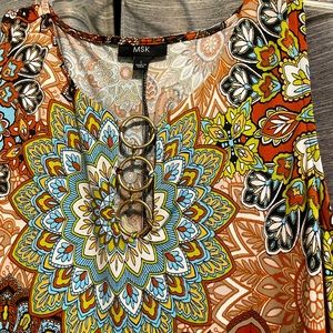 Sleeveless pullover dress size L brand MSK